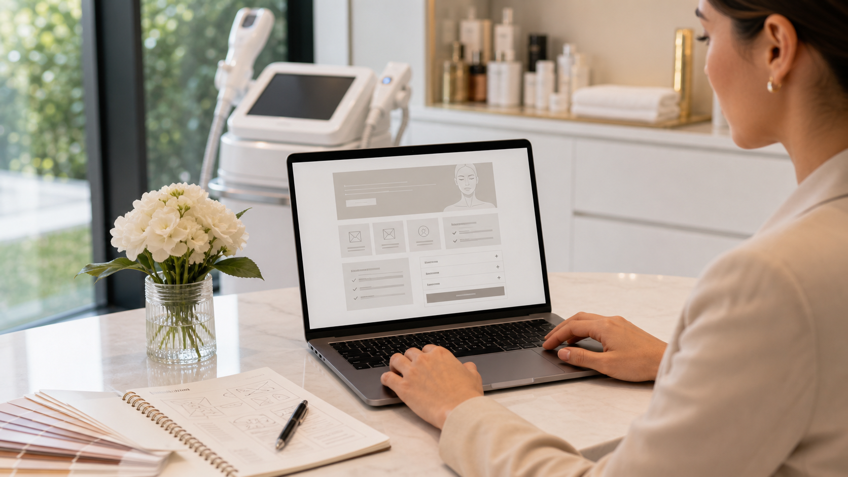 Med Spa Service Page SEO: How to Build Treatment Pages That Rank and Convert article preview by Vistrane